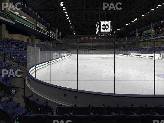 Seating view for Compton Family Ice Arena Section 14