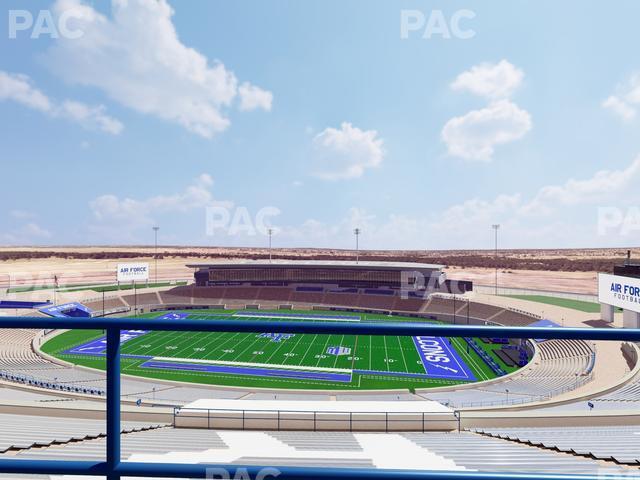 Seating view for Falcon Stadium Section U 5