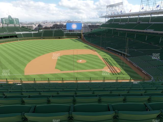 Seating view for Wrigley Field Section 311 Left