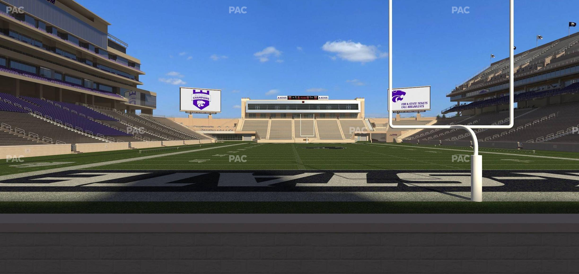 Seating view for Bill Snyder Family Stadium Section 14