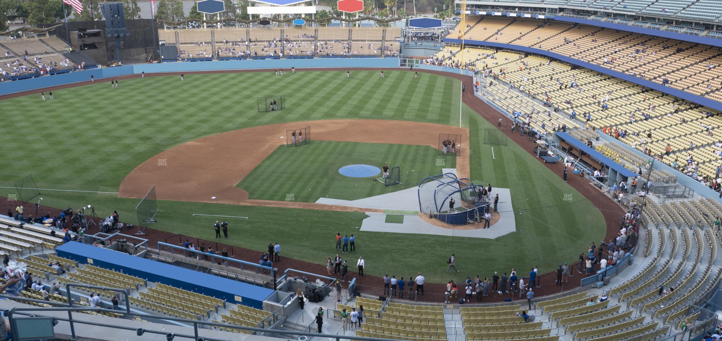 Seating view for Dodger Stadium Section 9 Rs