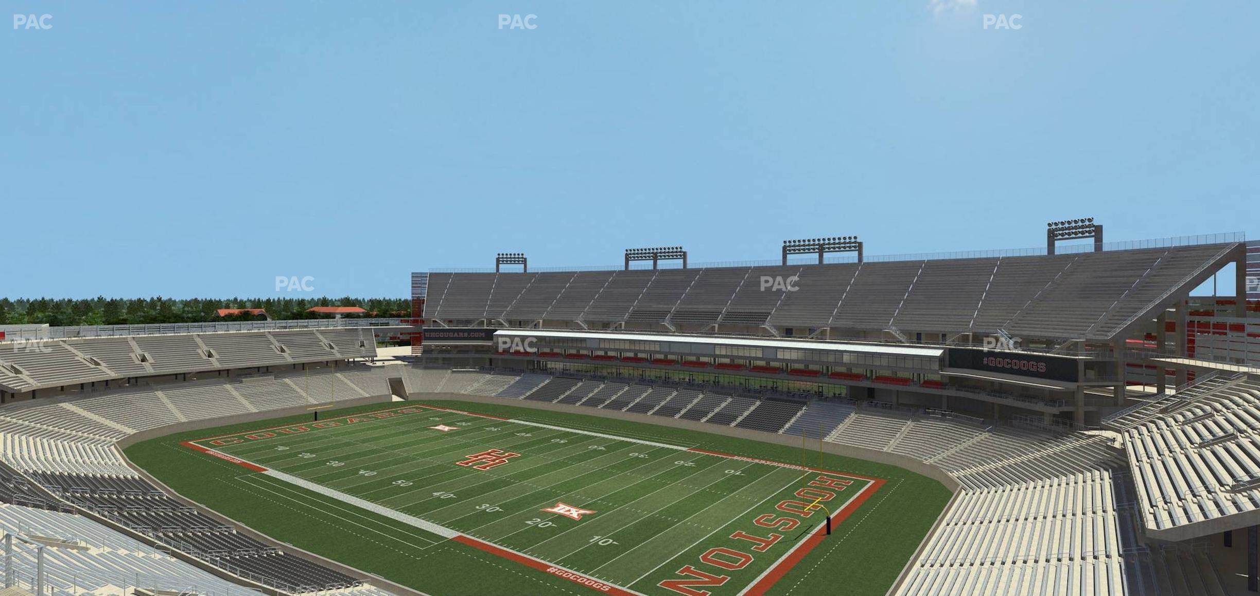 Seating view for TDECU Stadium Section 323