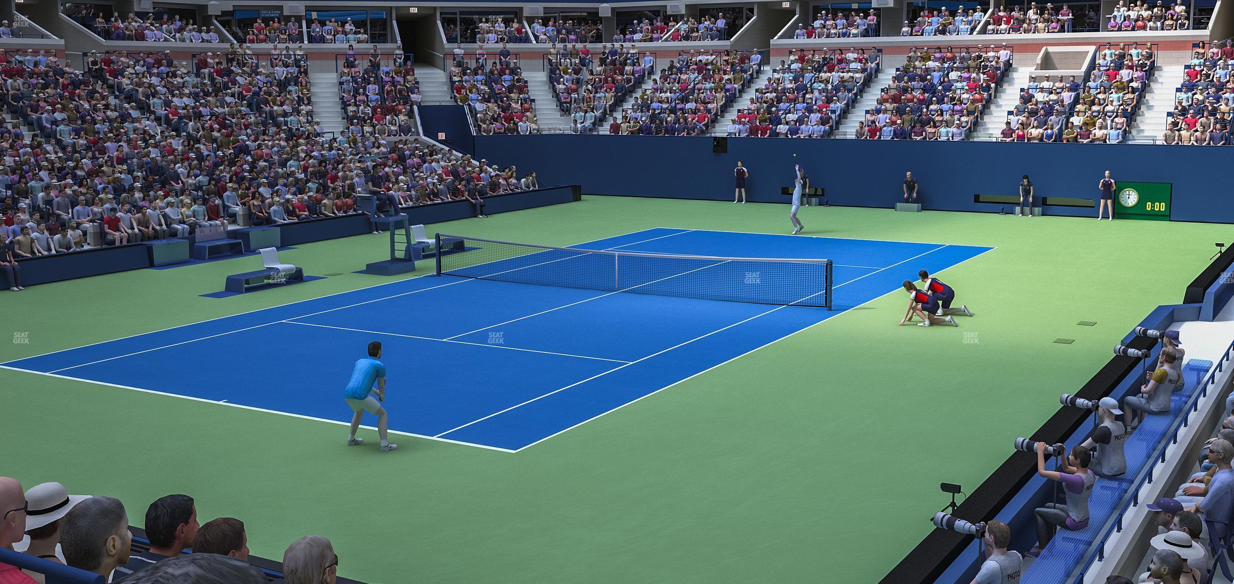 Seating view for Arthur Ashe Stadium Section 7