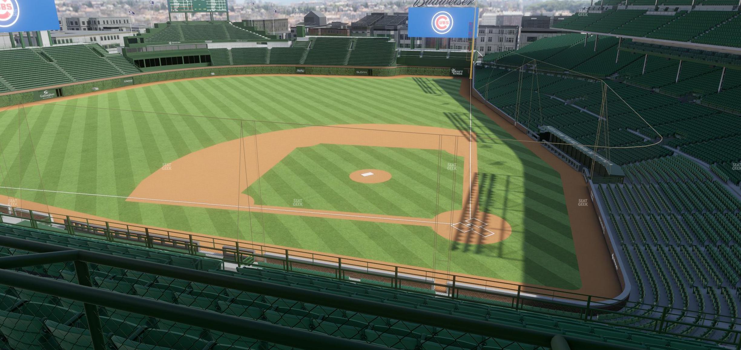 Seating view for Wrigley Field Section 313 Left