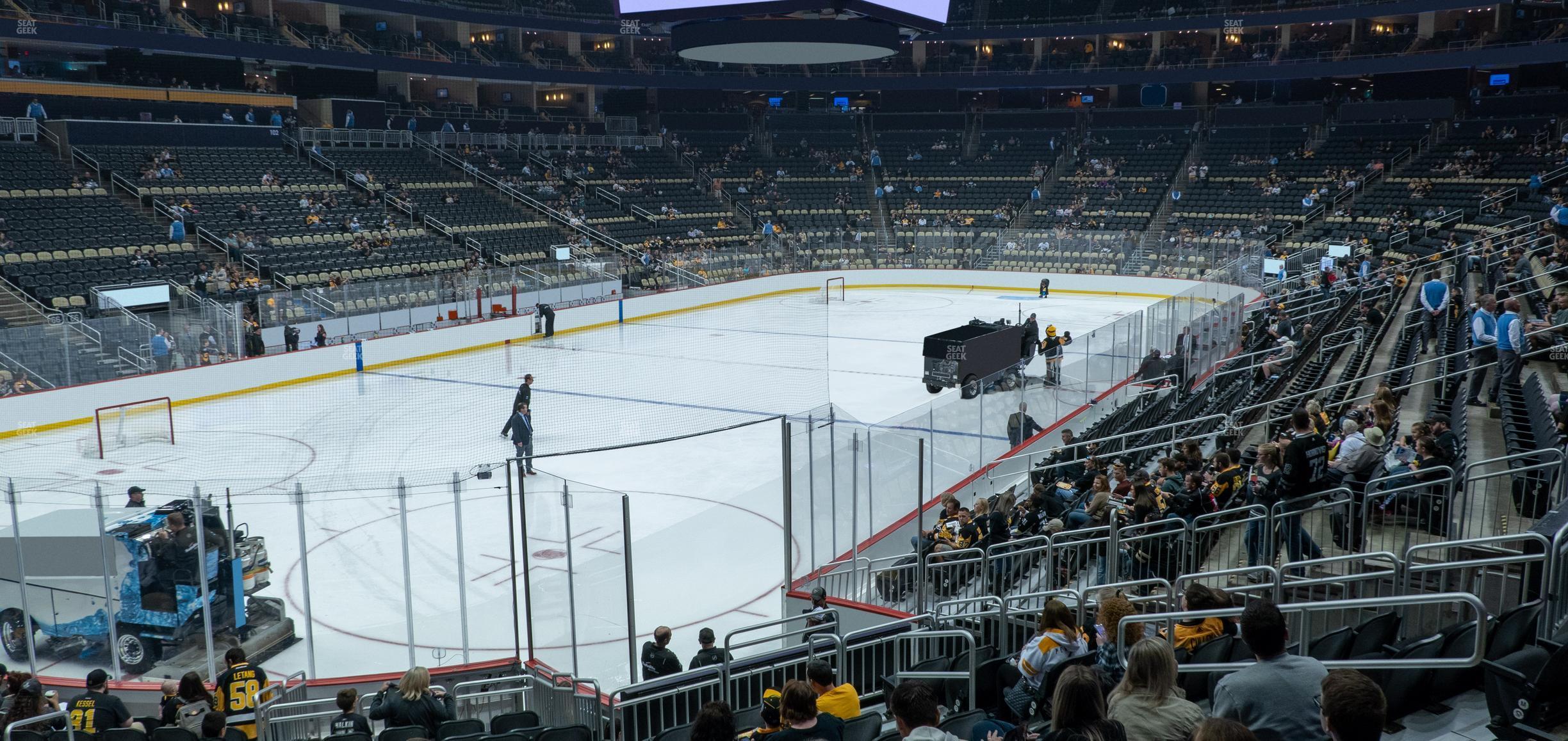 Seating view for PPG Paints Arena Section 116