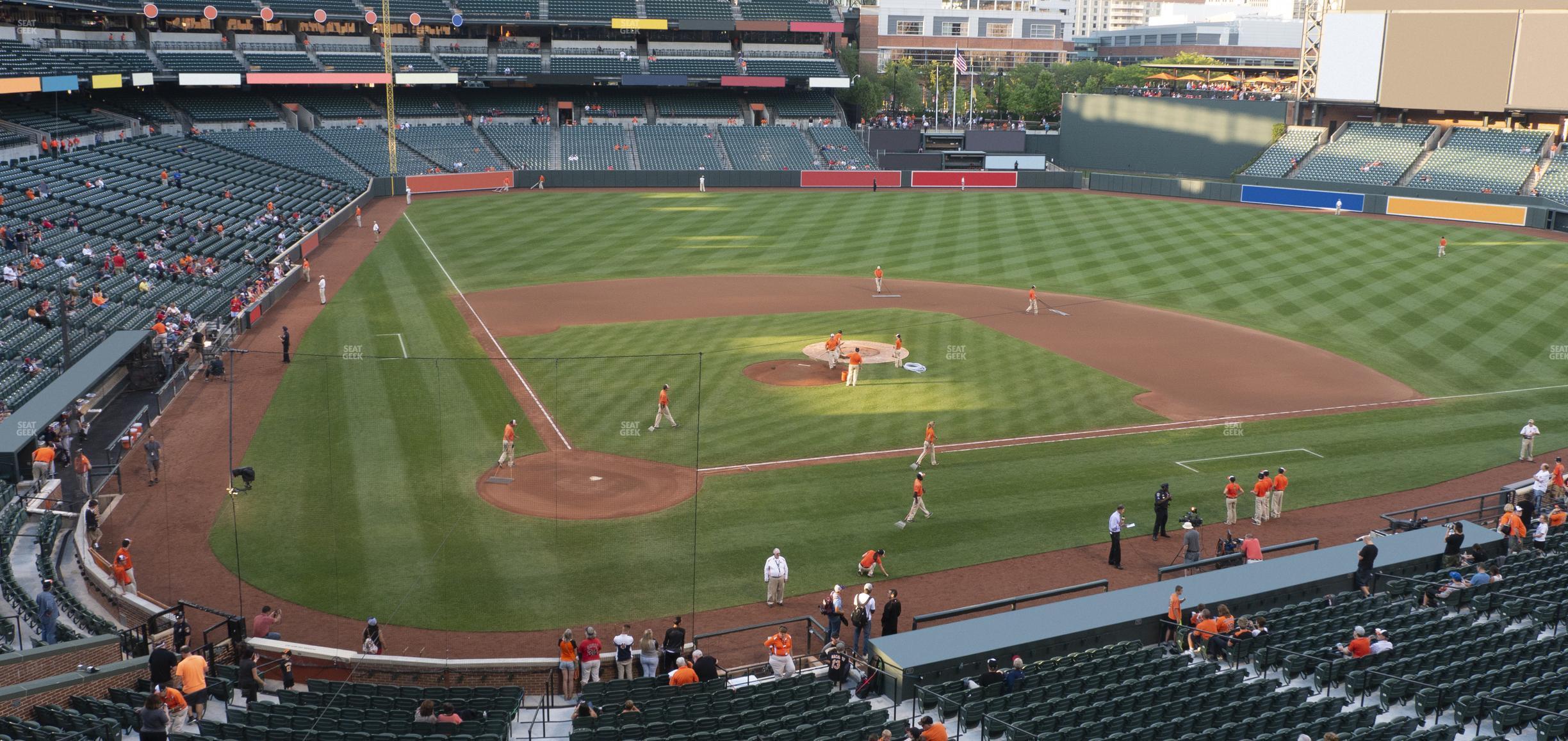 Seating view for Oriole Park at Camden Yards Section 230