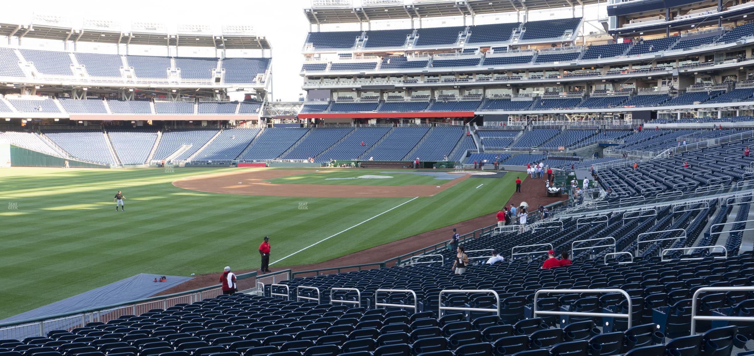 Seating view for Nationals Park Section 108