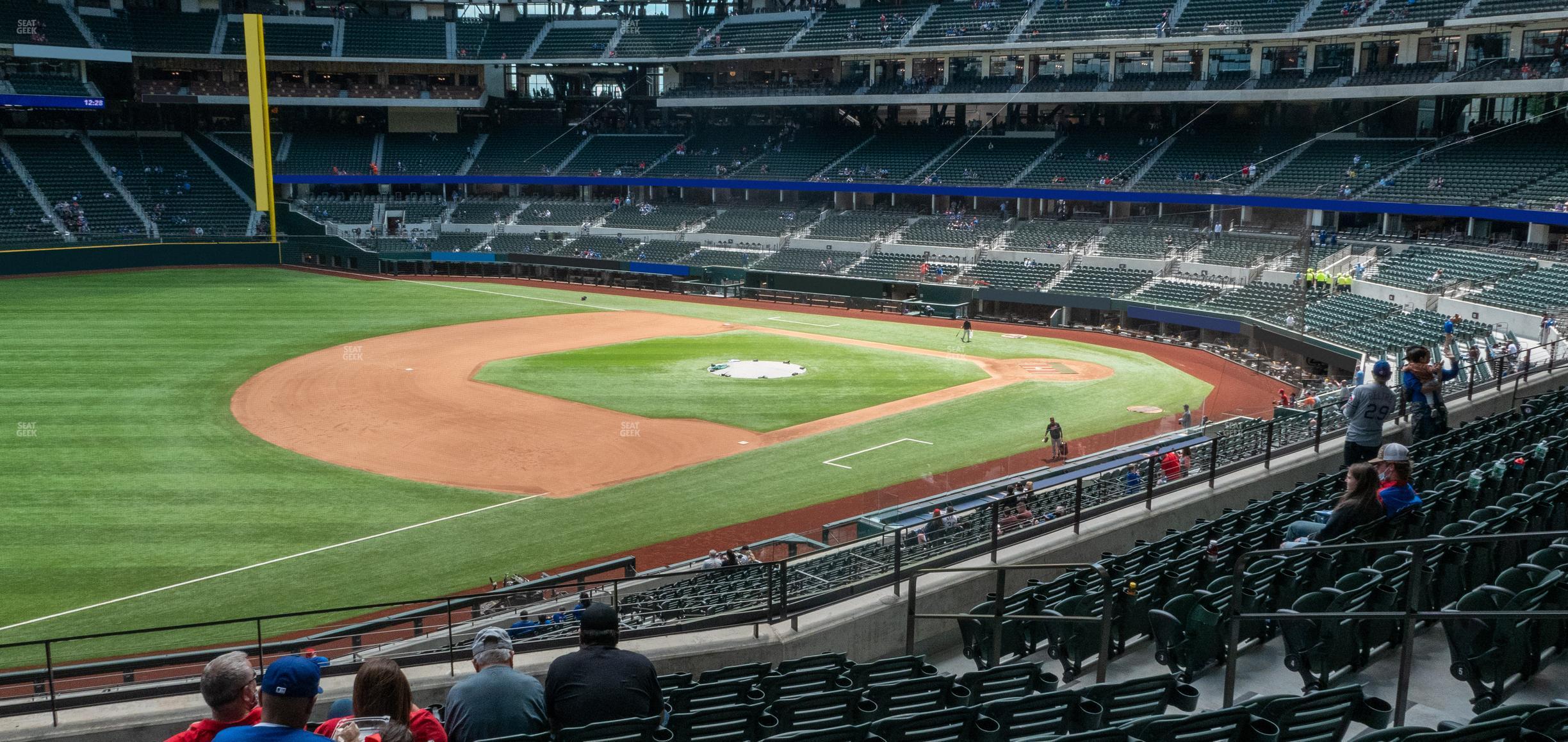 Seating view for Globe Life Field Section 105