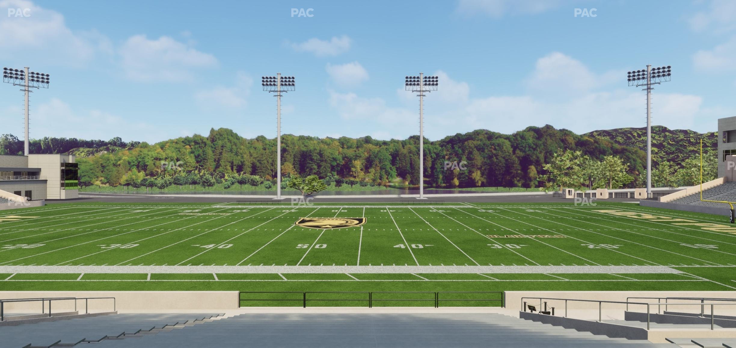 Seating view for Michie Stadium Section 12