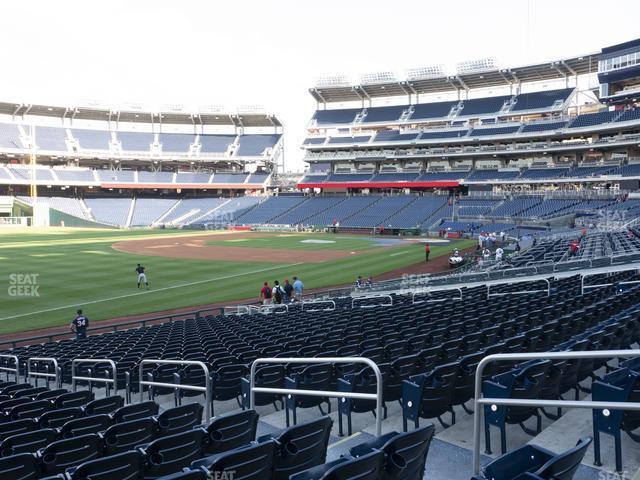 Seating view for Nationals Park Section 110