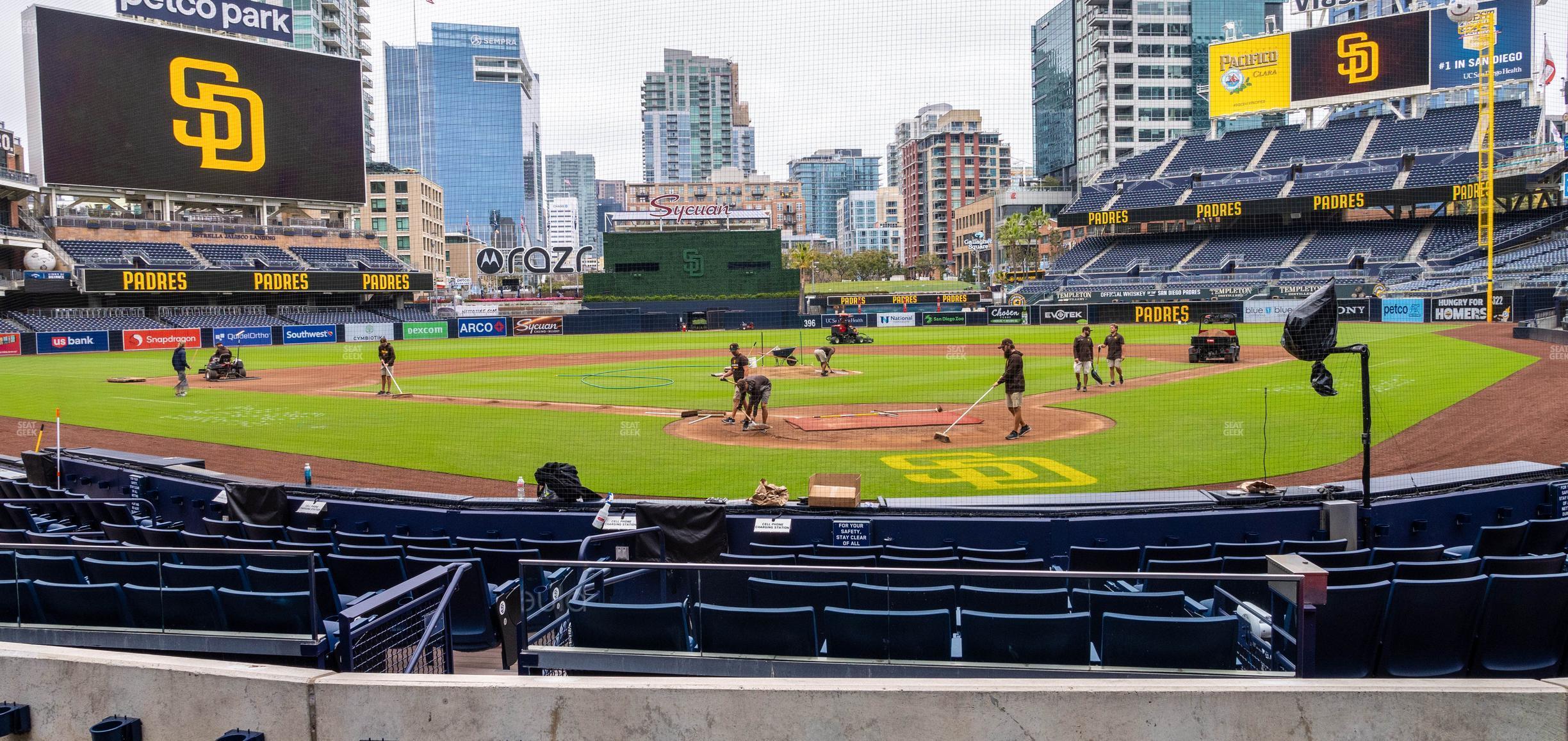 Seating view for Petco Park Section 102