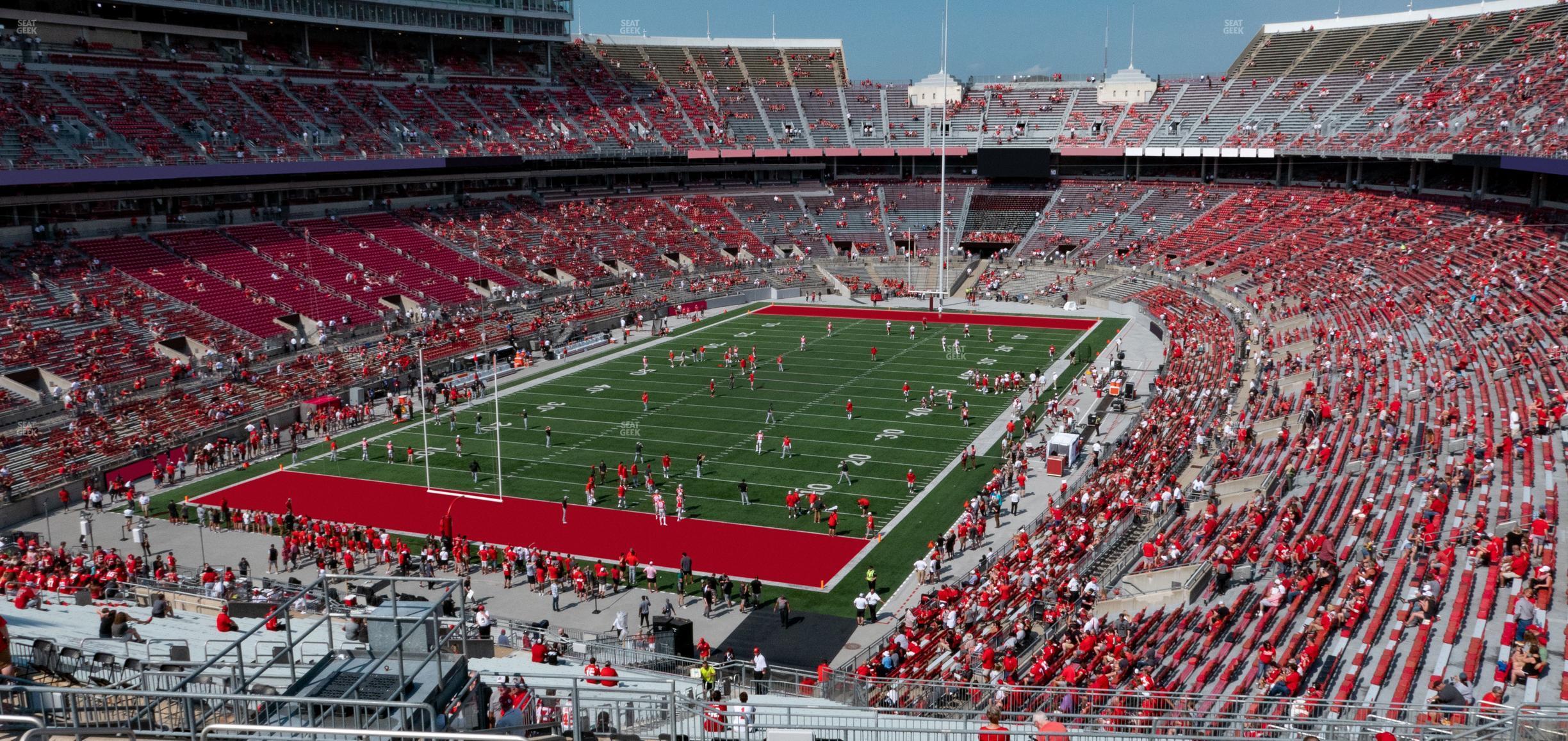 Seating view for Ohio Stadium Section 34 B