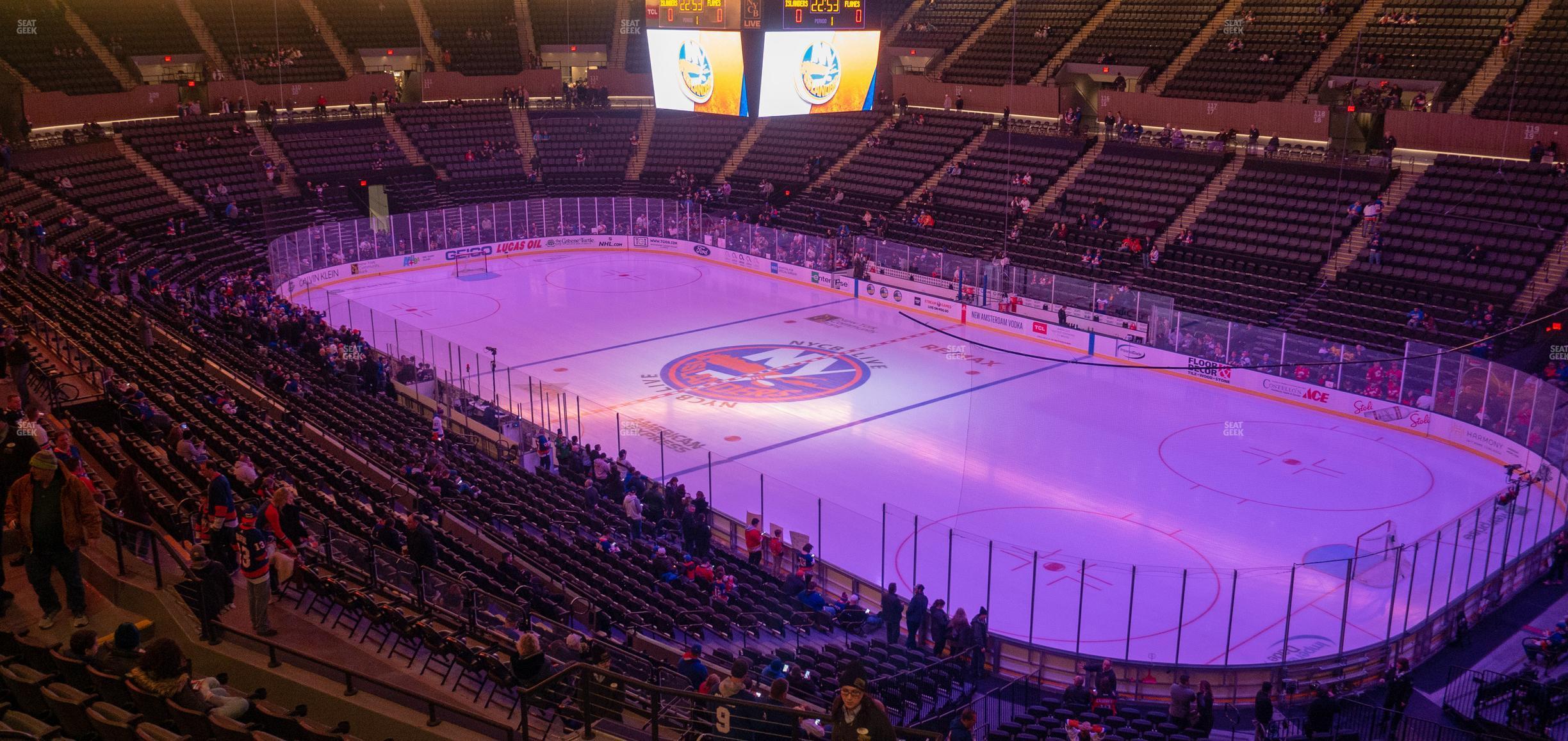 Seating view for Nassau Coliseum Section 238