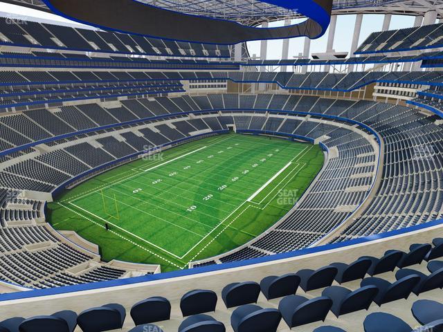 Seating view for SoFi Stadium Section 341