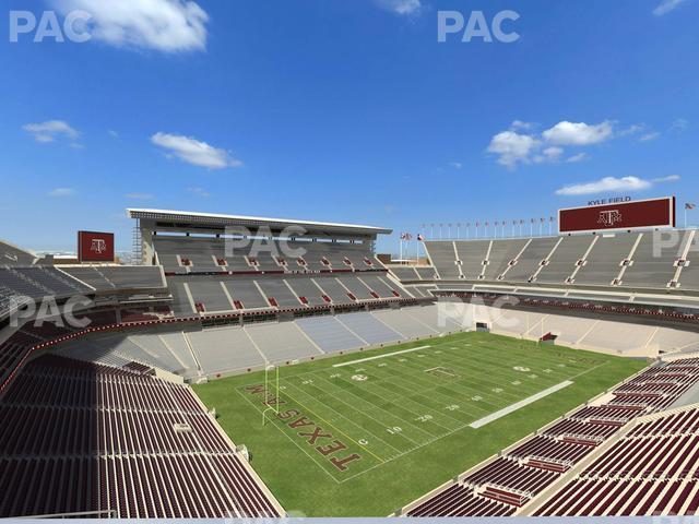 Seating view for Kyle Field Section 313