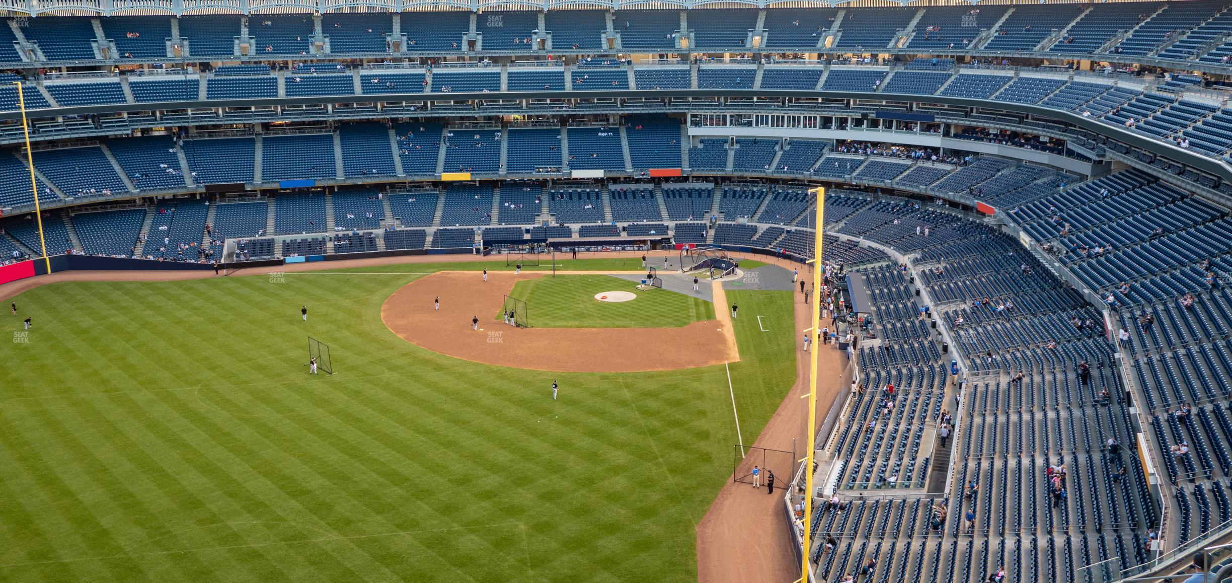 Seating view for Yankee Stadium Section Grandstand Level 434 A