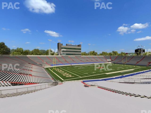 Seating view for War Memorial Stadium (Little Rock) Section 11