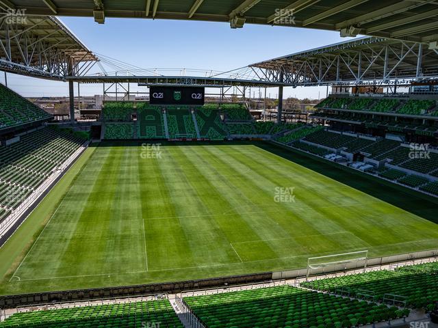 Seating view for Q2 Stadium Section Loft 7