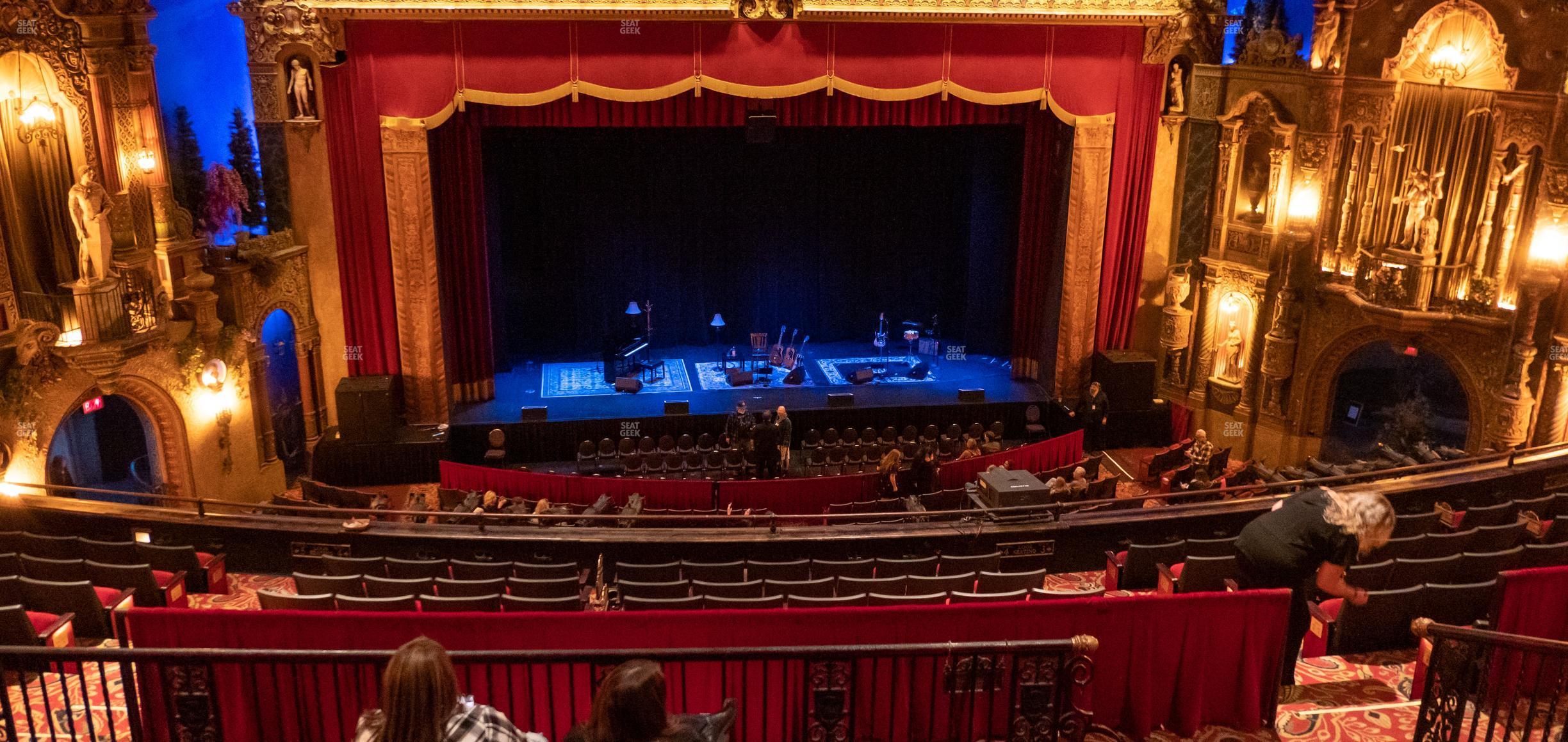 Seating view for Louisville Palace Section Balcony 3