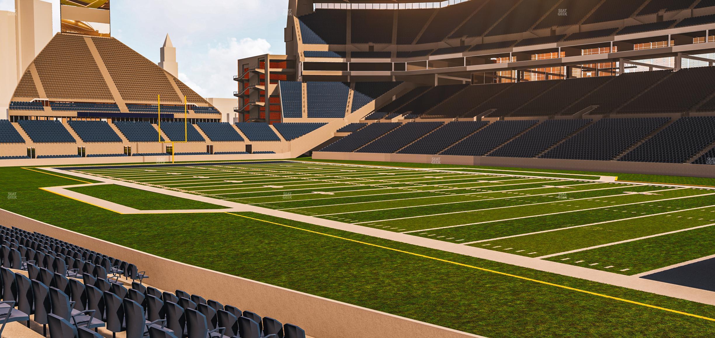 Seating view for Lumen Field Section 130