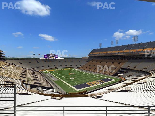 Seating view for Tiger Stadium Section Suite 167