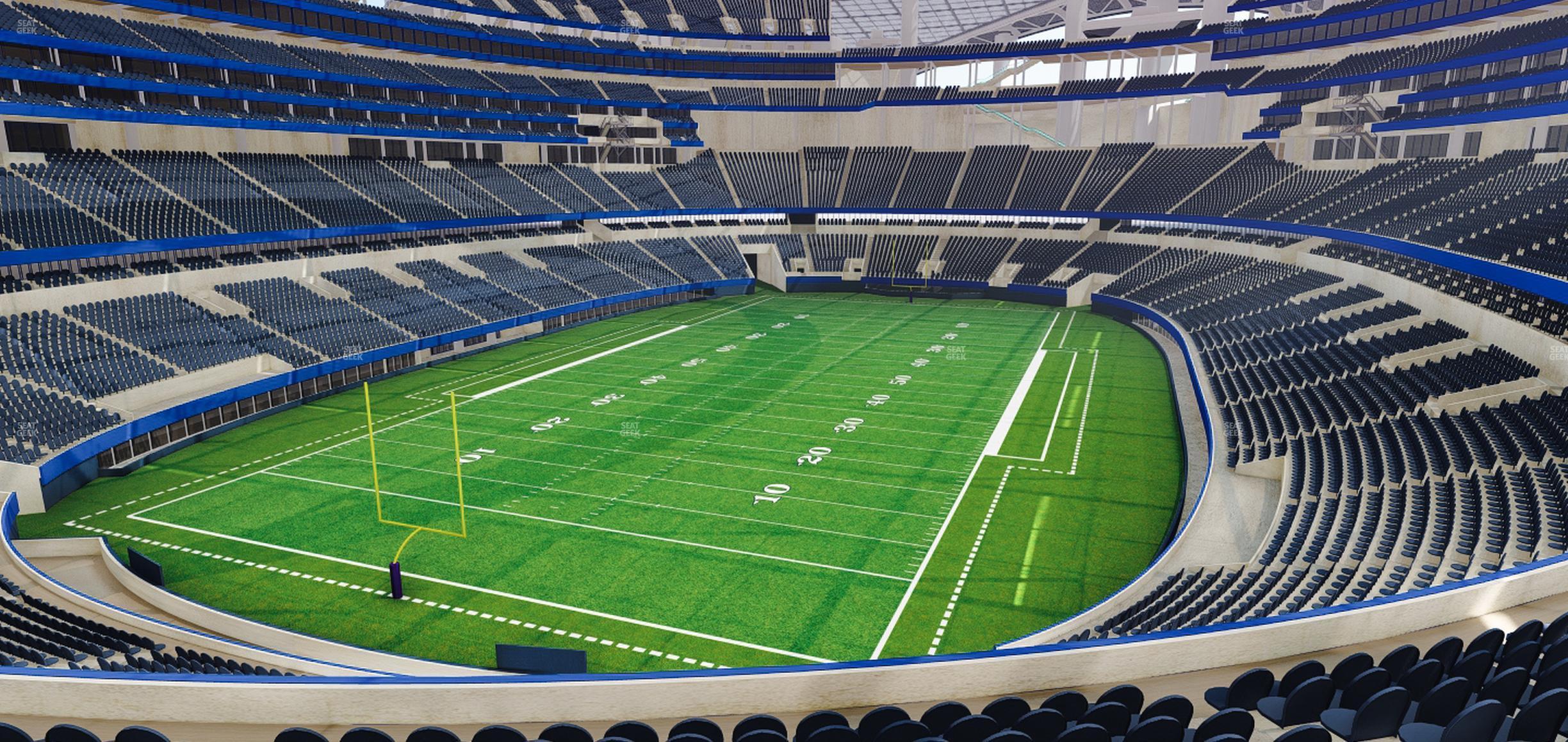 Seating view for SoFi Stadium Section 210