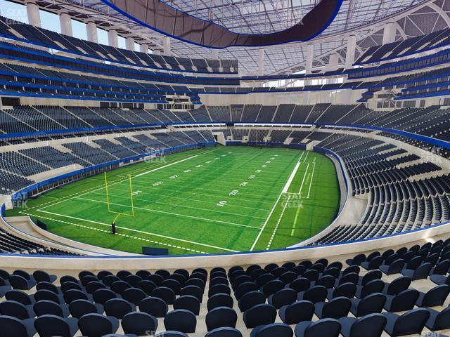 Seating view for SoFi Stadium Section 210