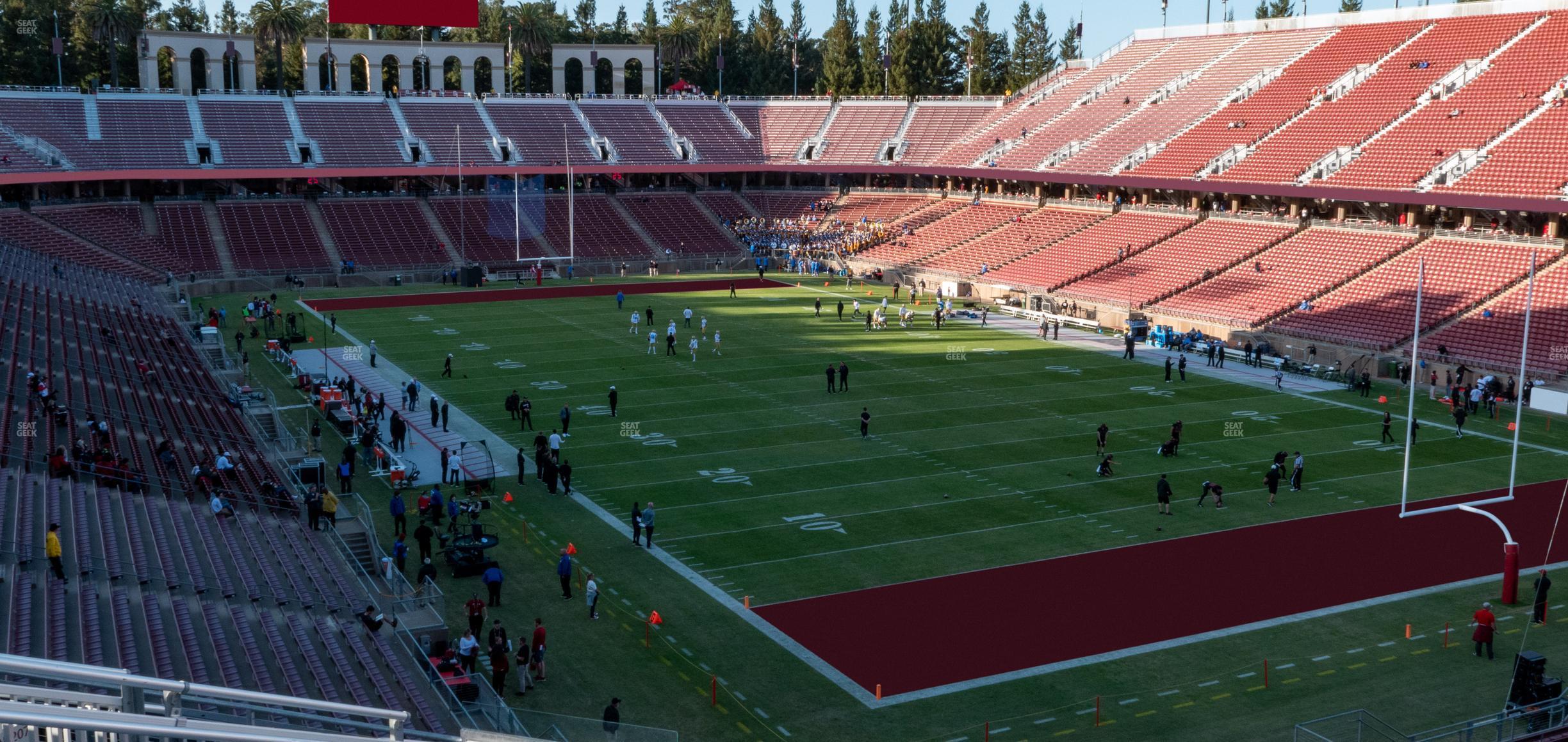 Seating view for Stanford Stadium Section 206