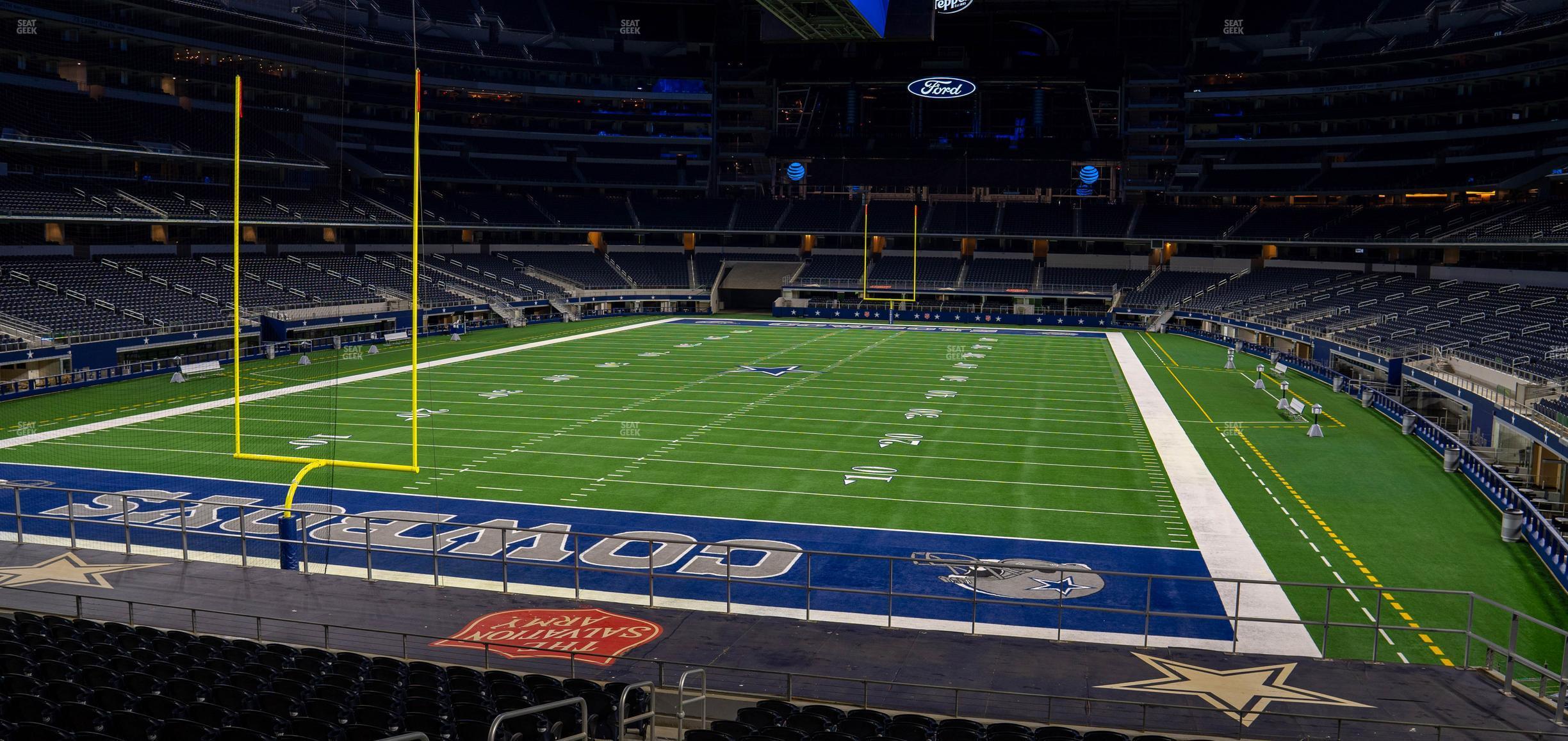 Seating view for AT&T Stadium Section Hall Of Fame Suite 238