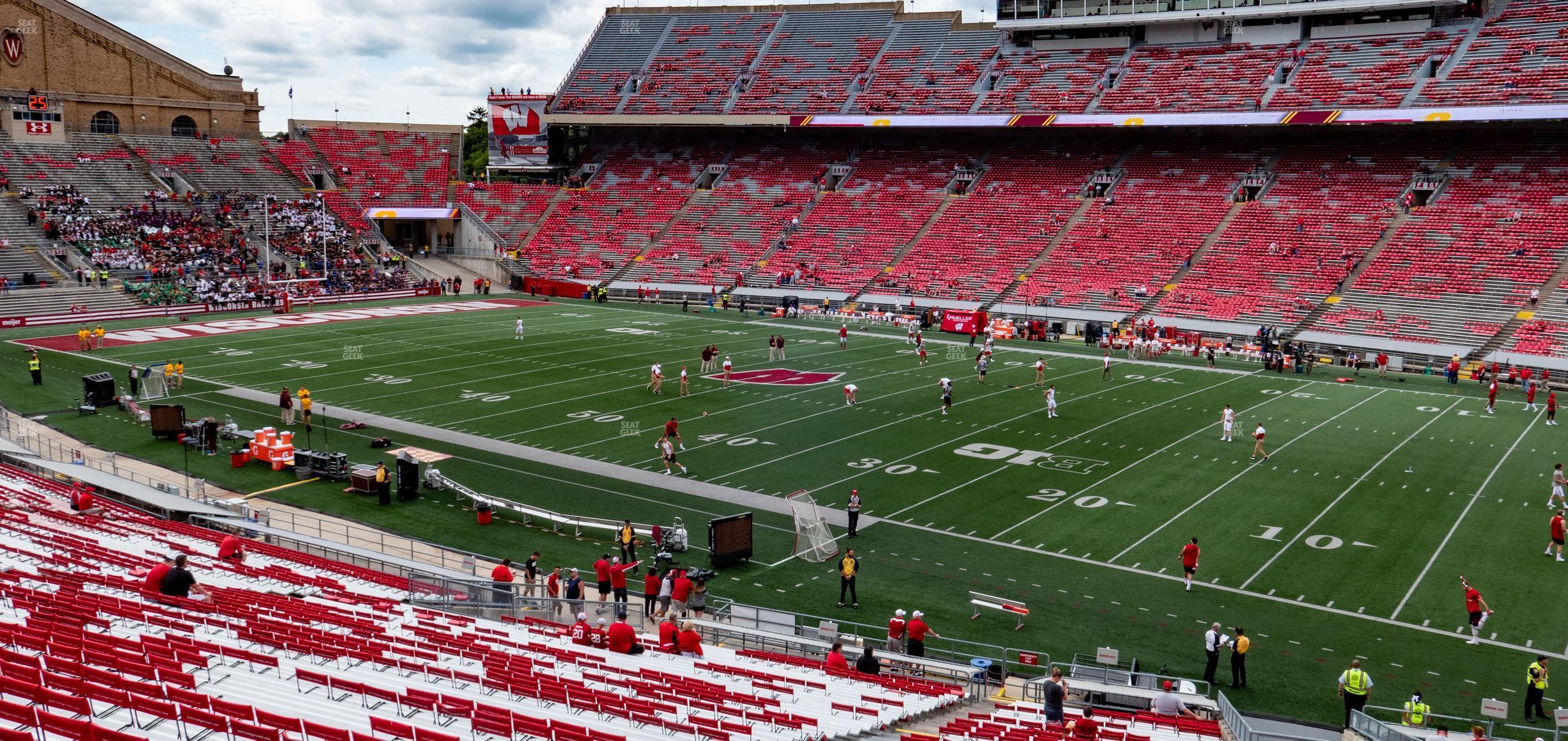 Seating view for Camp Randall Stadium Section Q