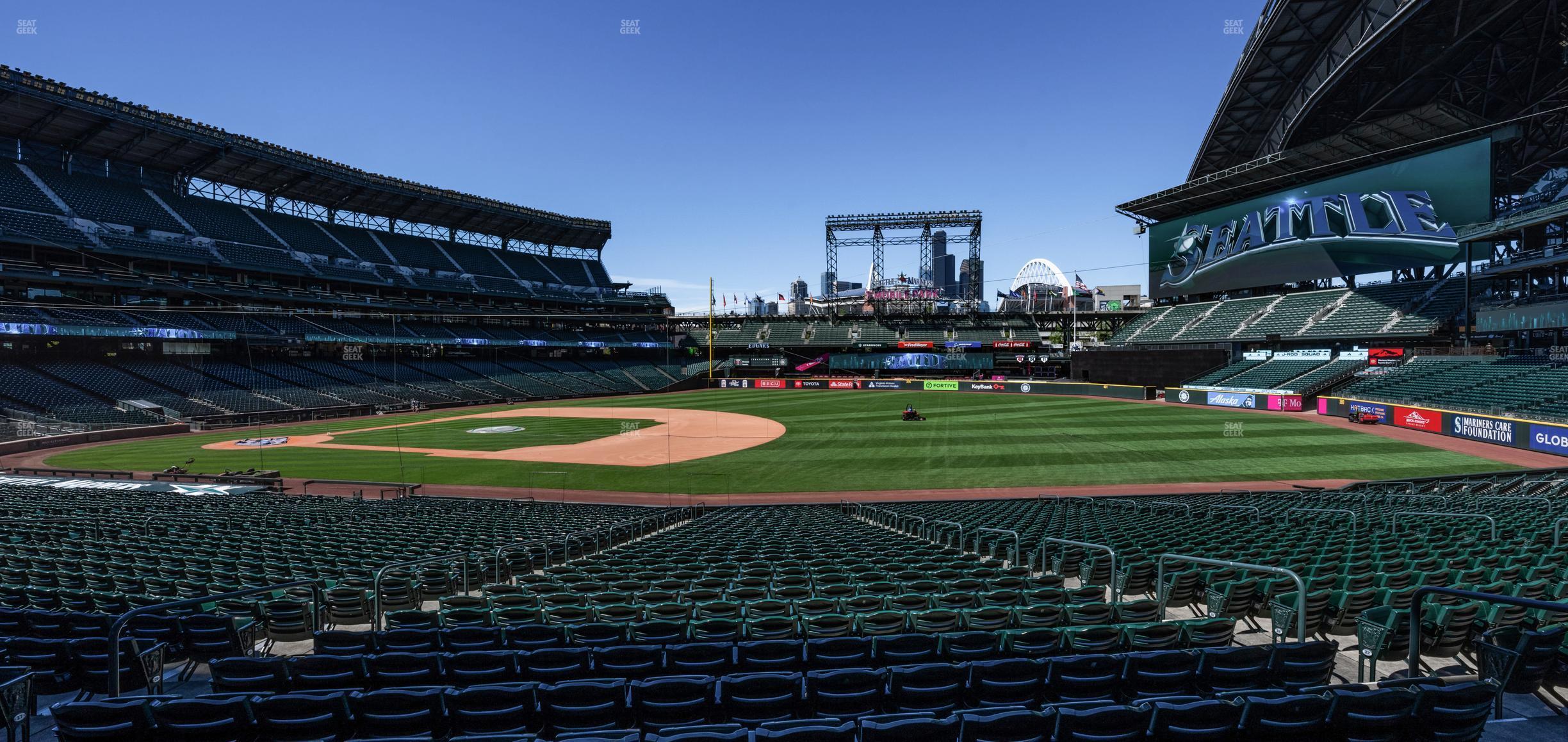 Seating view for T-Mobile Park Section 118