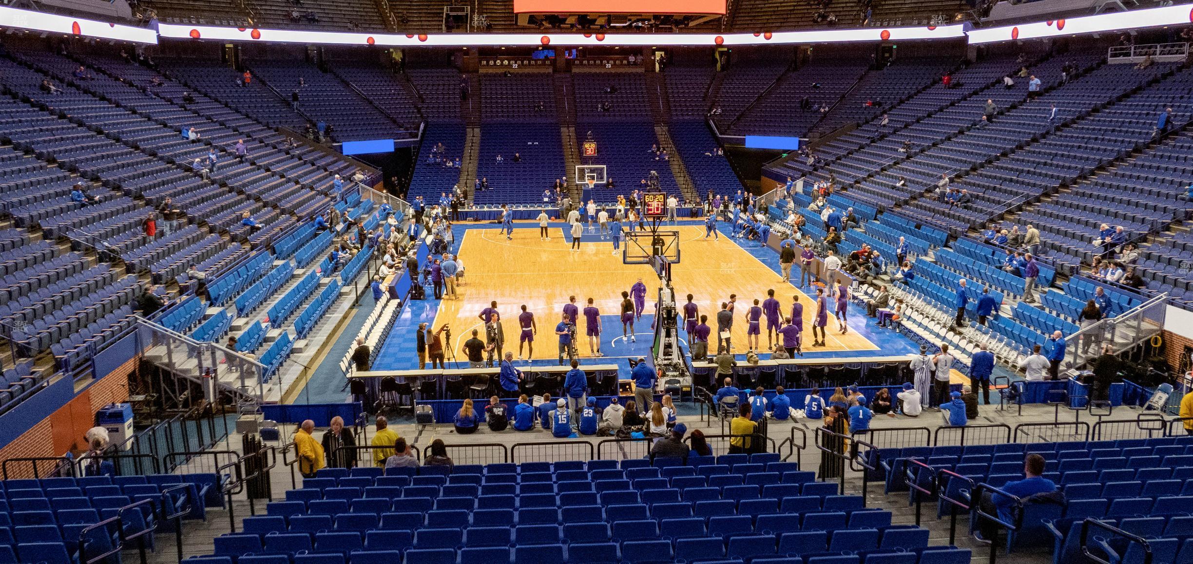 Seating view for Rupp Arena Section 40