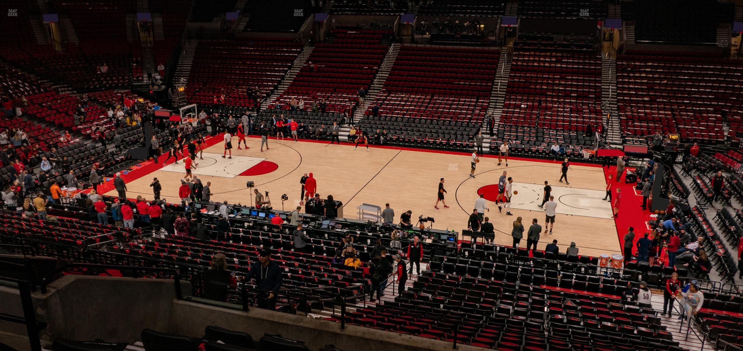 Seating view for Moda Center Section 230