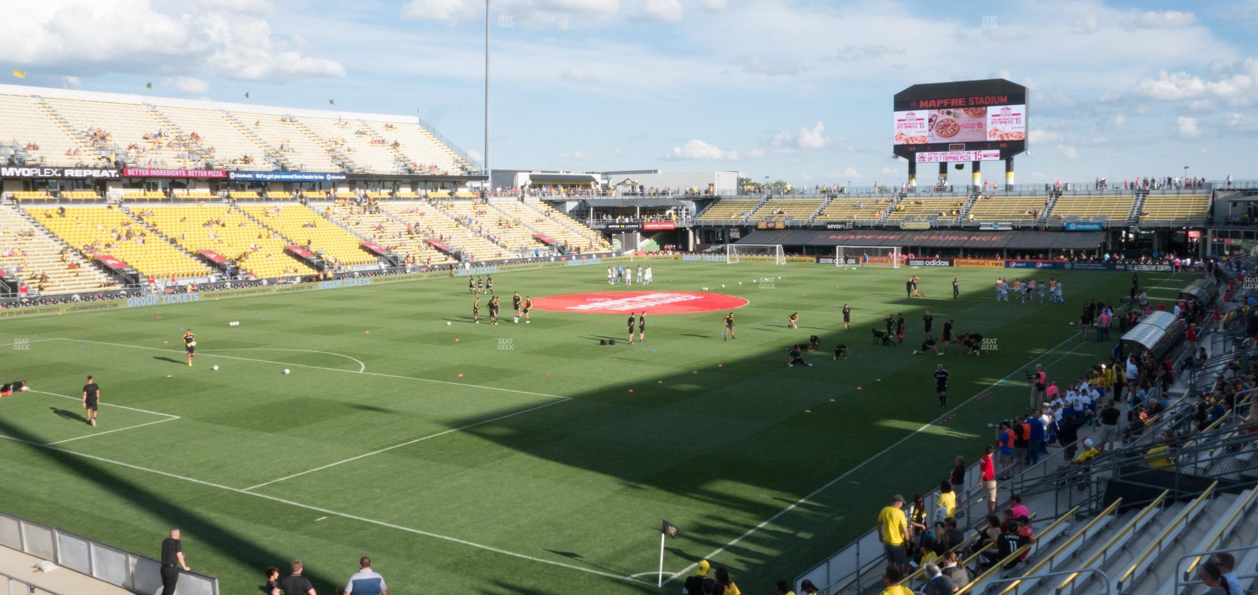 Seating view for Historic Crew Stadium Section 133