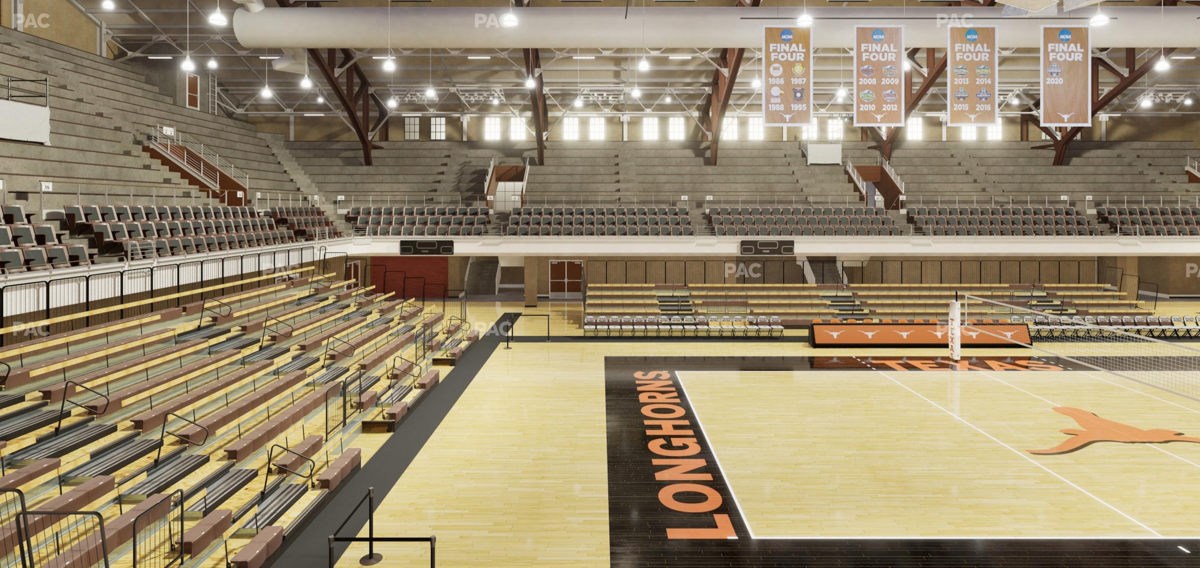 Seating view for Gregory Gym Section Chairback 34