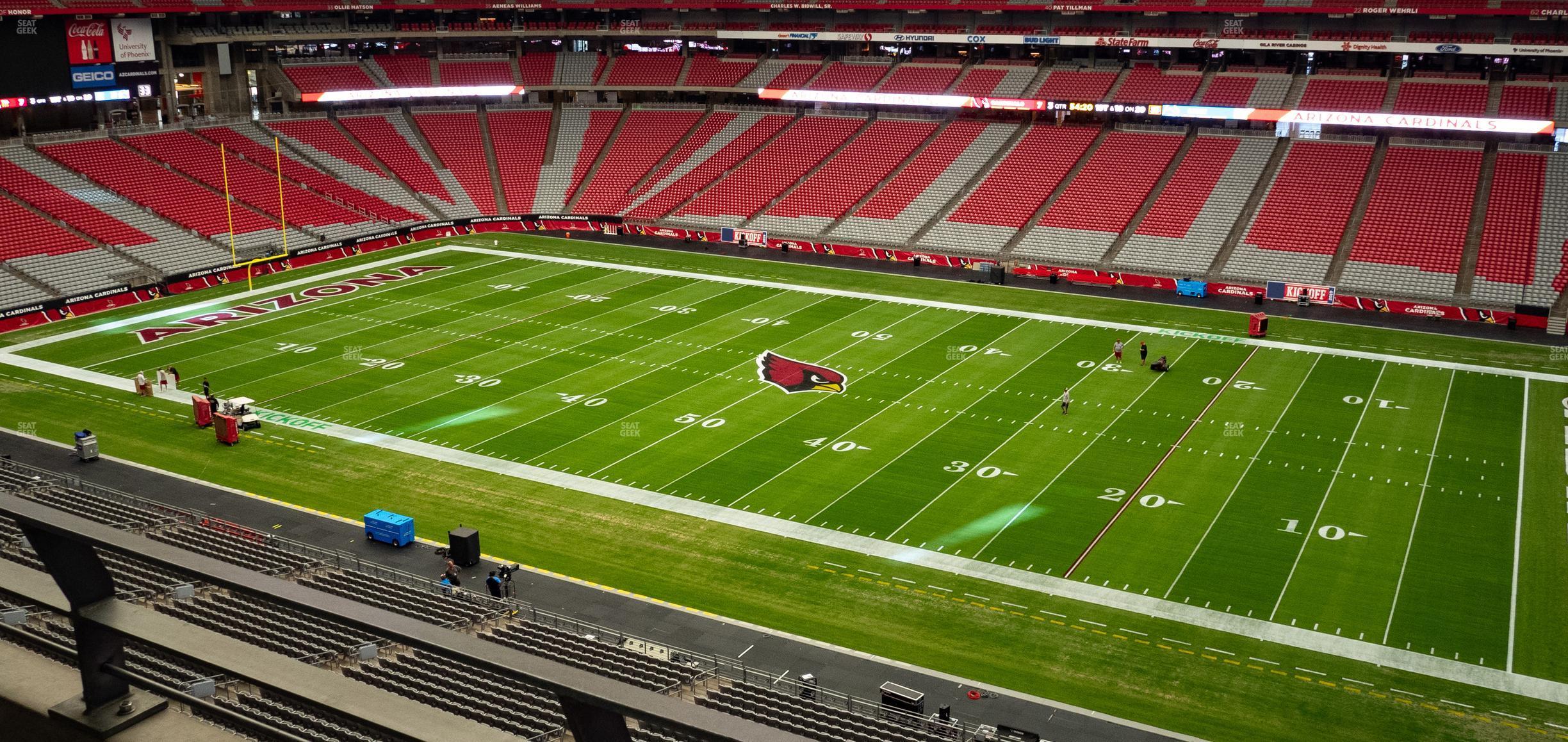 Seating view for State Farm Stadium Section Ring Of Honor 408