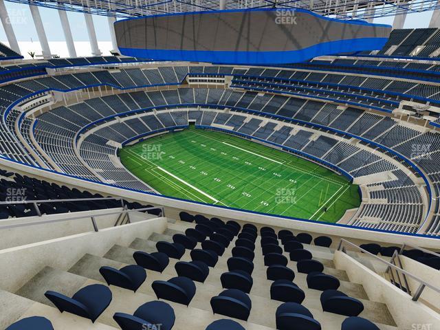 Seating view for SoFi Stadium Section 521