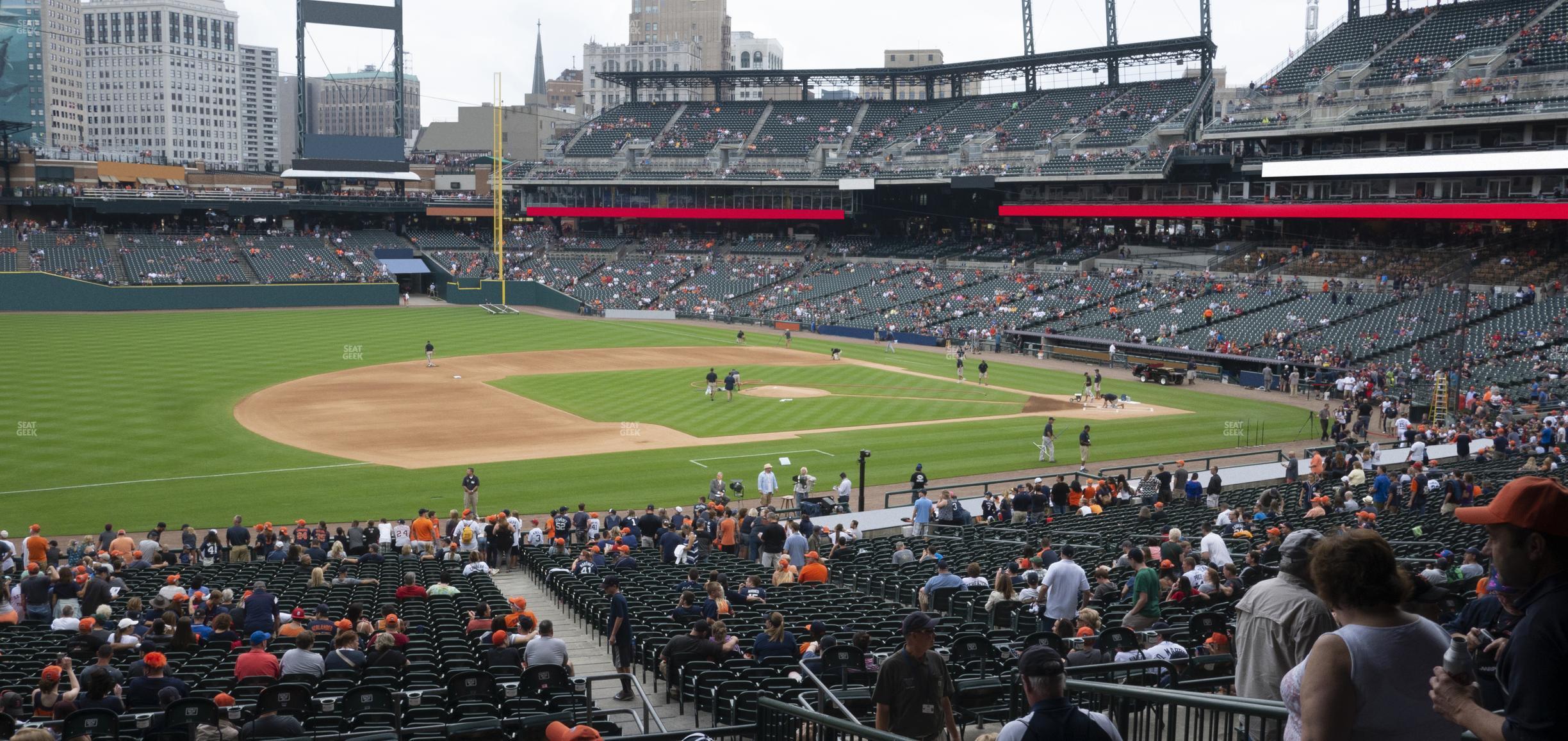 Seating view for Comerica Park Section 137