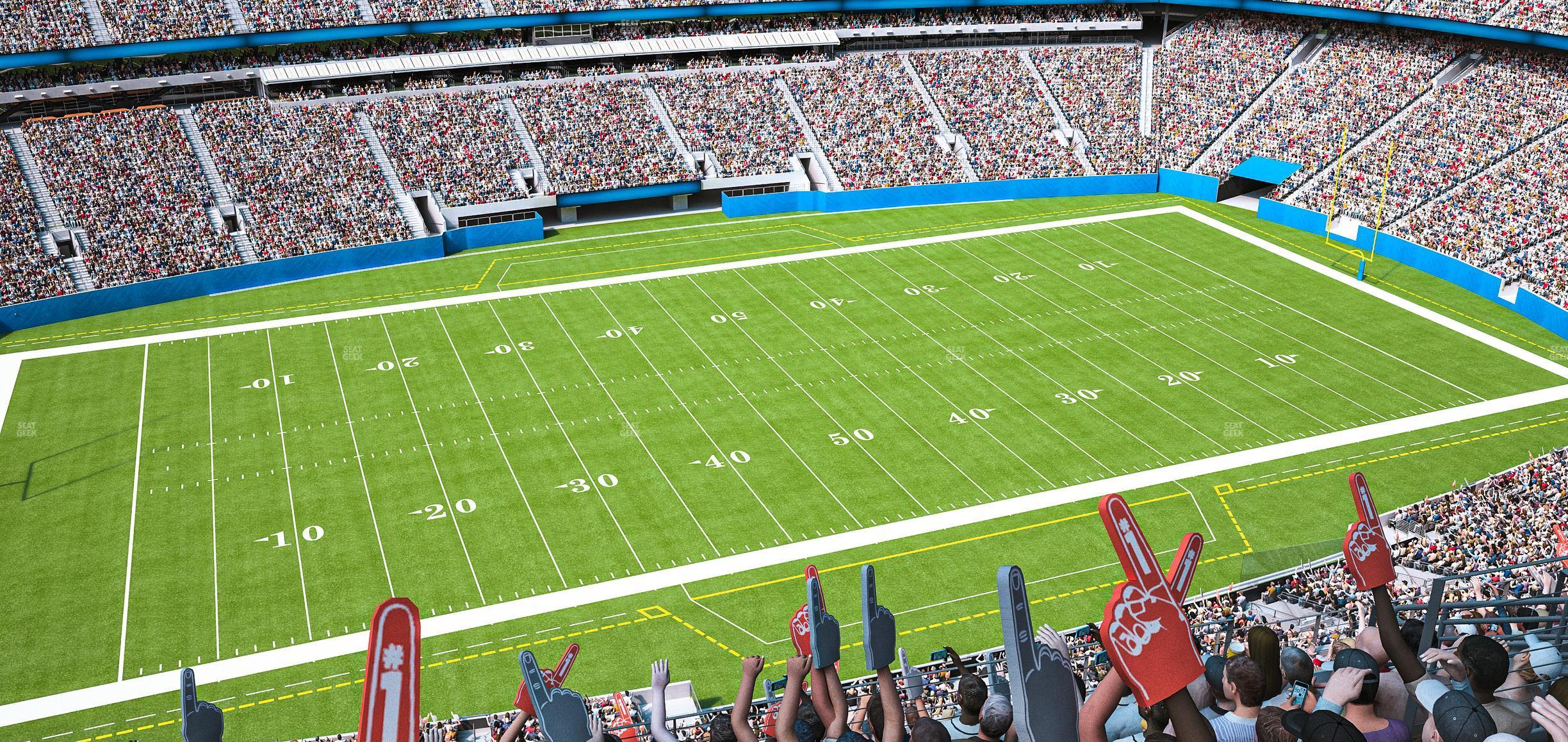 Seating view for MetLife Stadium Section 316