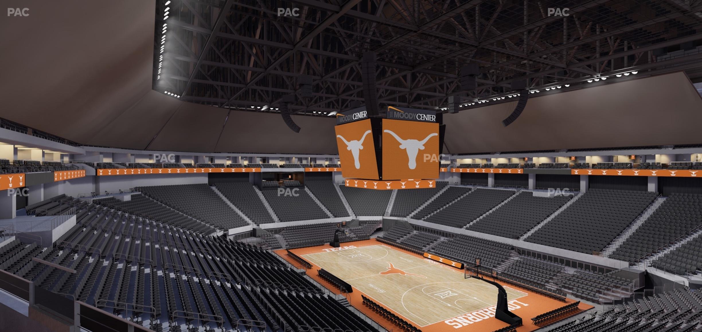 Seating view for Moody Center ATX Section Loge 26