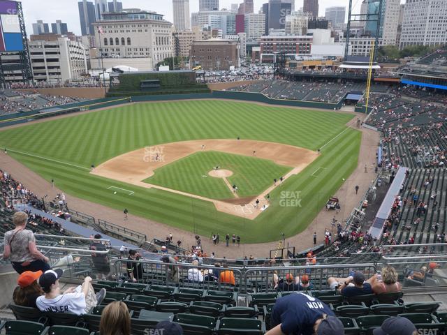 Seating view for Comerica Park Section 329