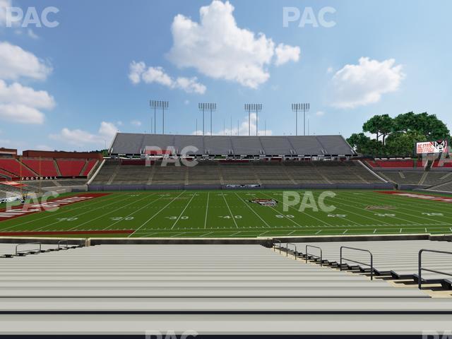 Seating view for Carter-Finley Stadium Section 21