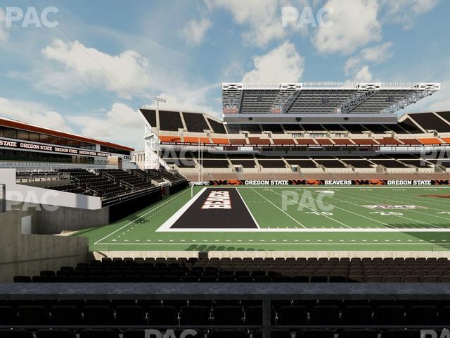 Seating view for Reser Stadium Section 134