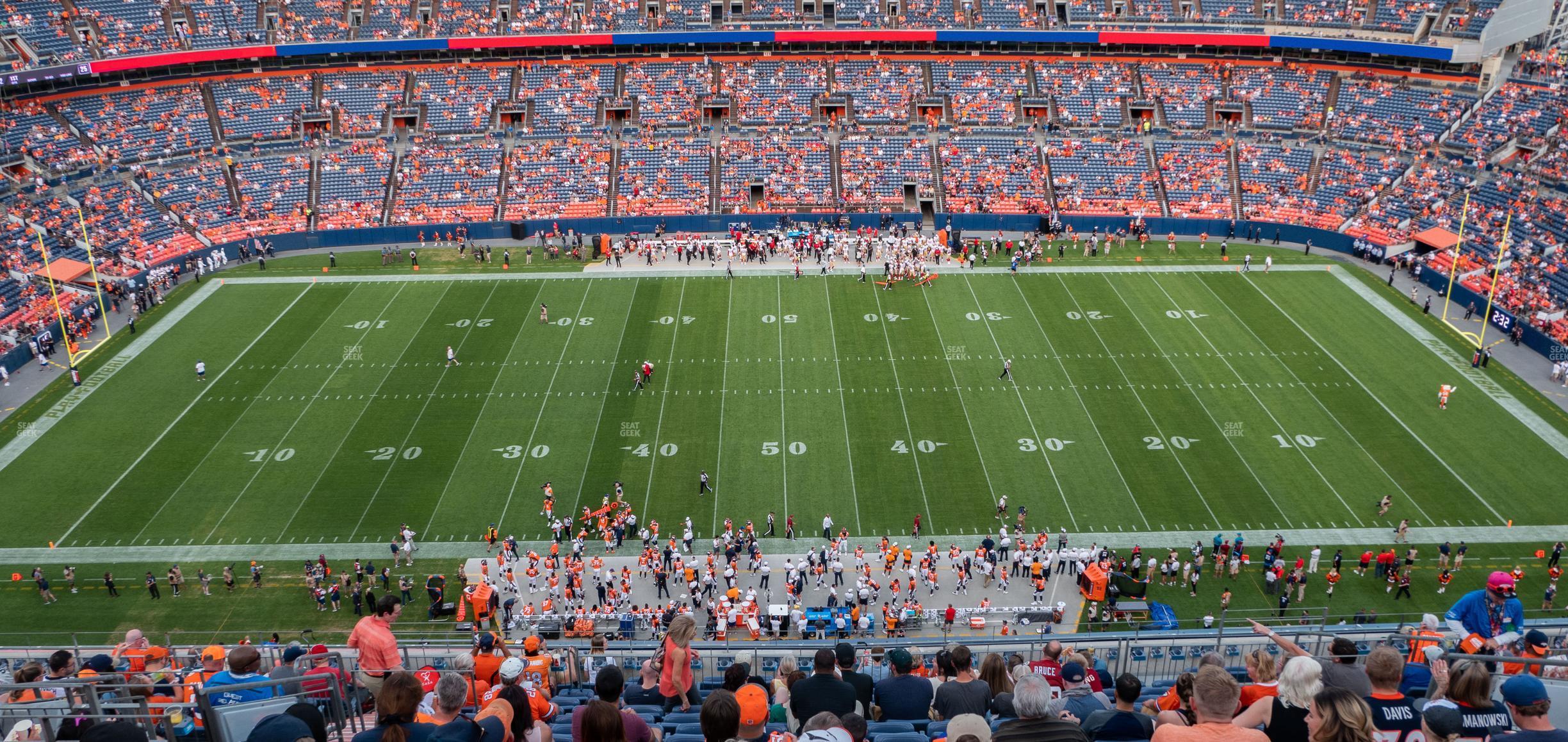 Seating view for Empower Field at Mile High Section 508