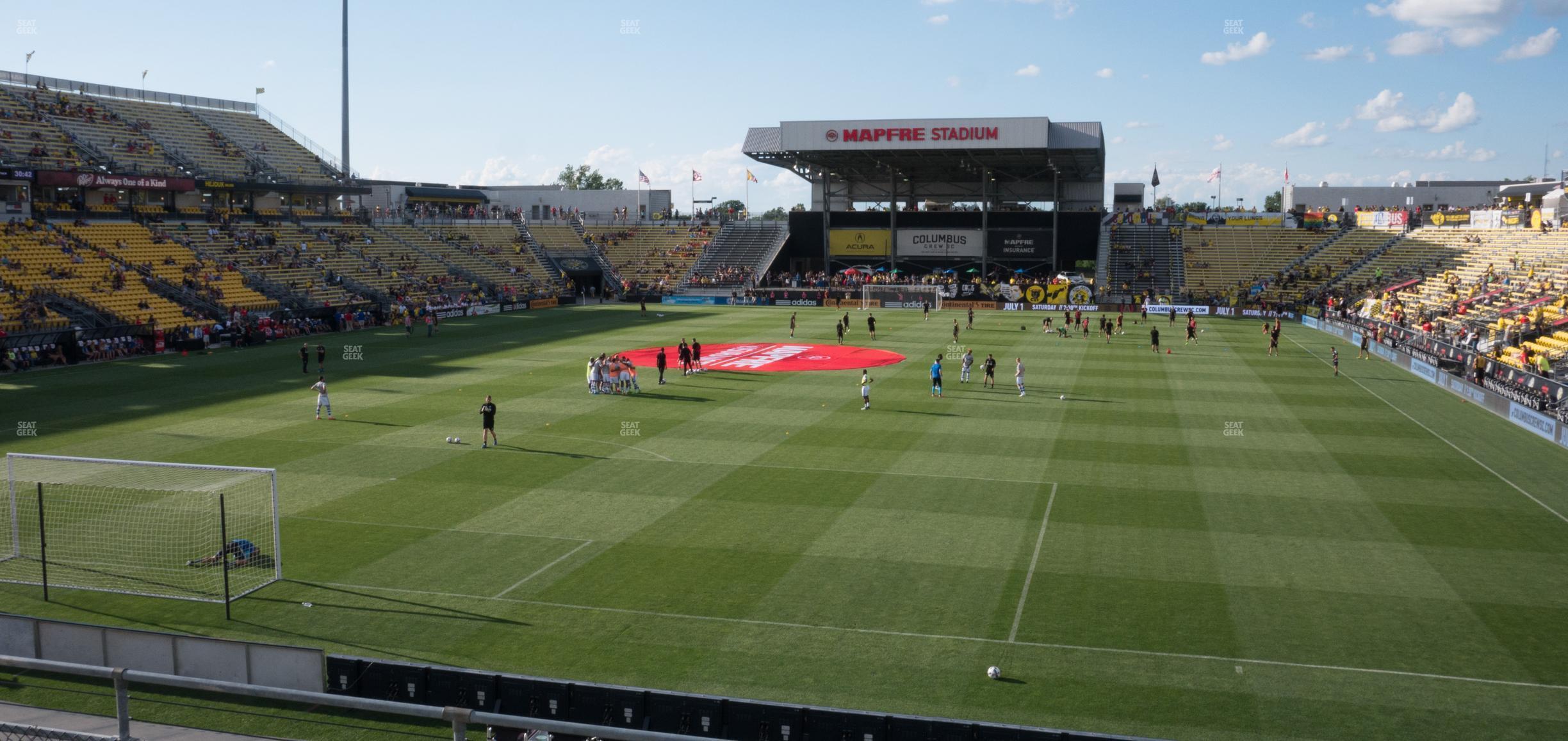 Seating view for Historic Crew Stadium Section 114