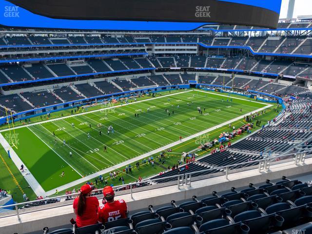 Seating view for SoFi Stadium Section 343