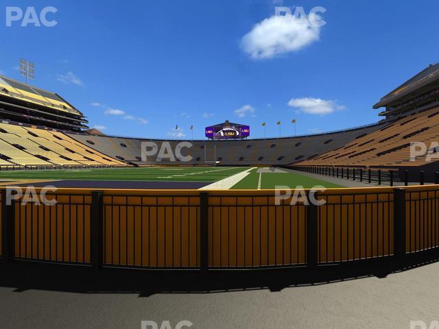 Seating view for Tiger Stadium Section Box 43