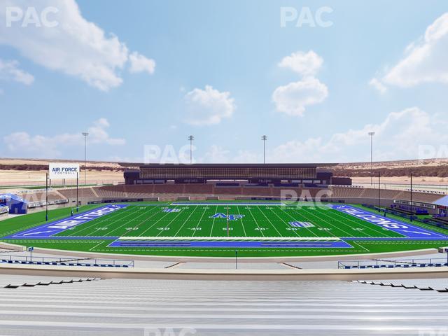 Seating view for Falcon Stadium Section M 8