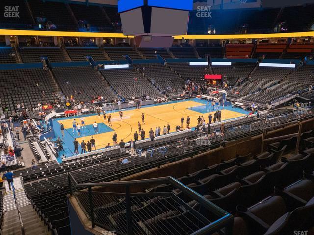 Seating view for Paycom Center Section 210