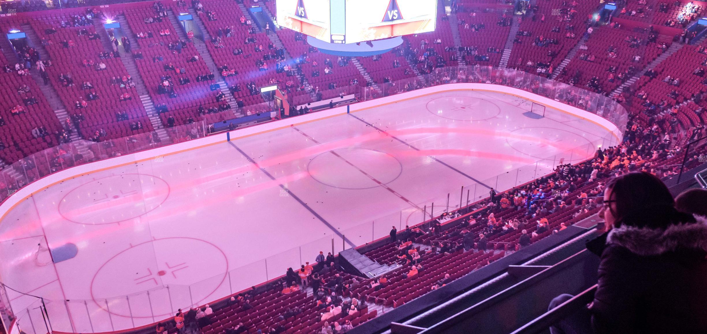 Seating view for Centre Bell Section 322